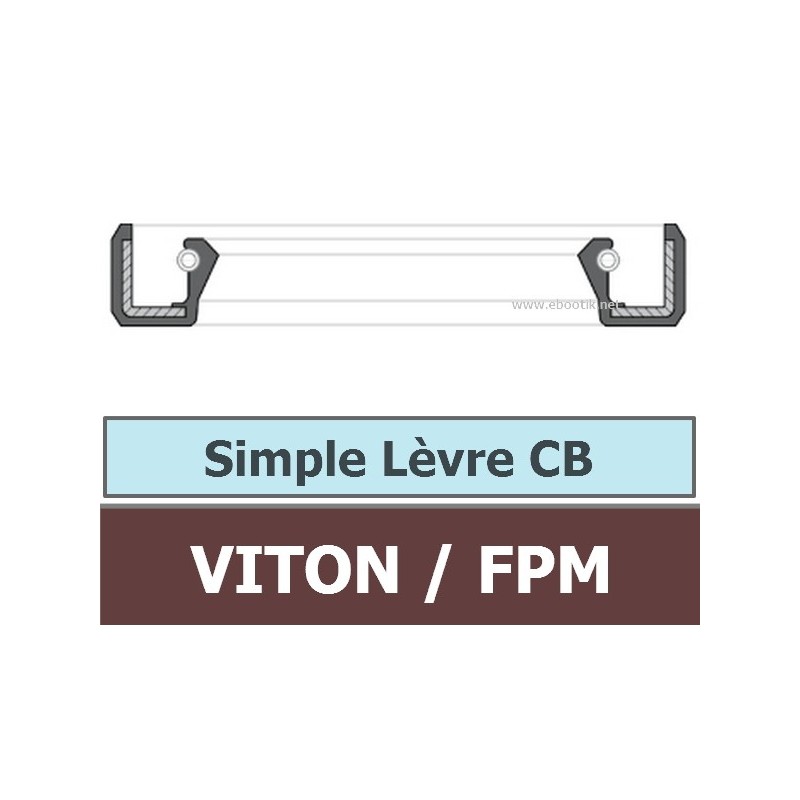 45X72X10 CB FPM/VITON