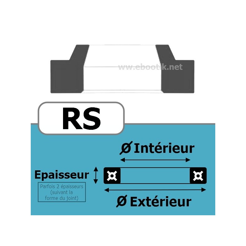 JOINT RACLEUR 100X108X4/7 RSE 594