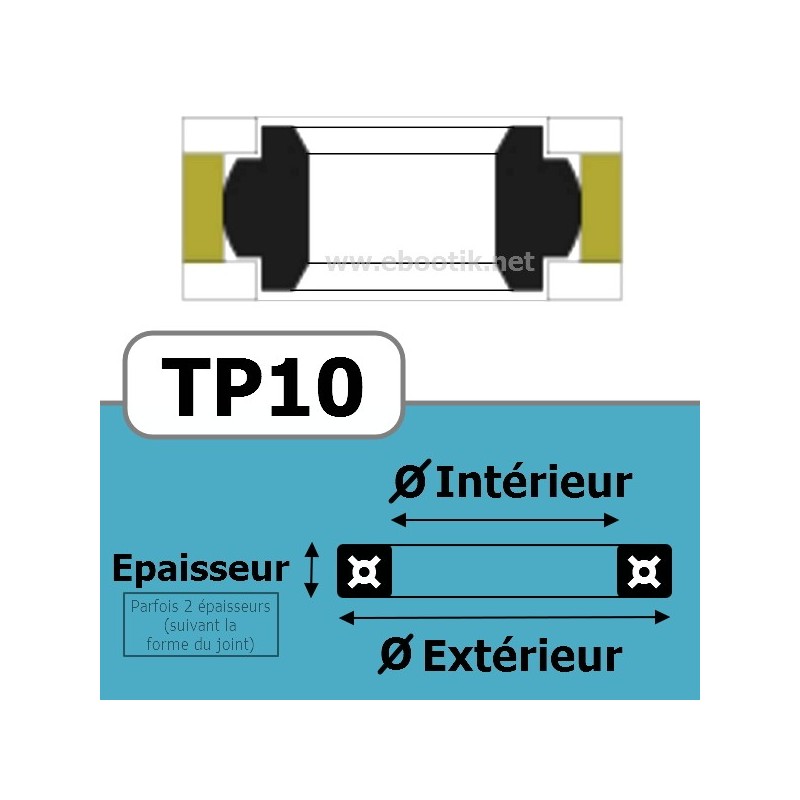 65x50x11 TP10 BRN