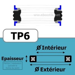 90x70x35x9.52 TP6 NBR