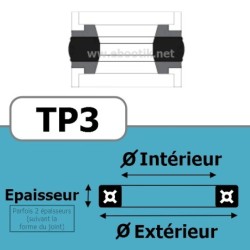 101.60x82.55x23.8x6.35 TP3 NBR