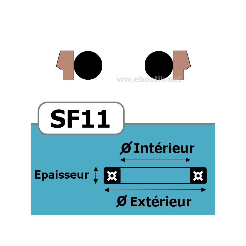 119.5x135x6.3 SF11 BRN